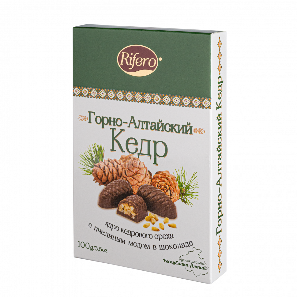 Риф и ко Конфеты "Горно-Алтайский кедр" 100г  в Благовещенске